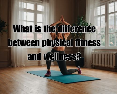 woman doing physical fitness exercise