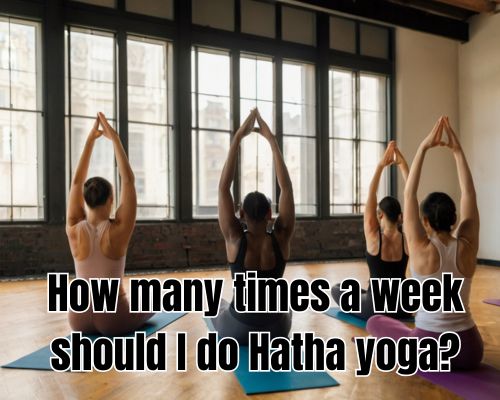 women frequently doing yoga
